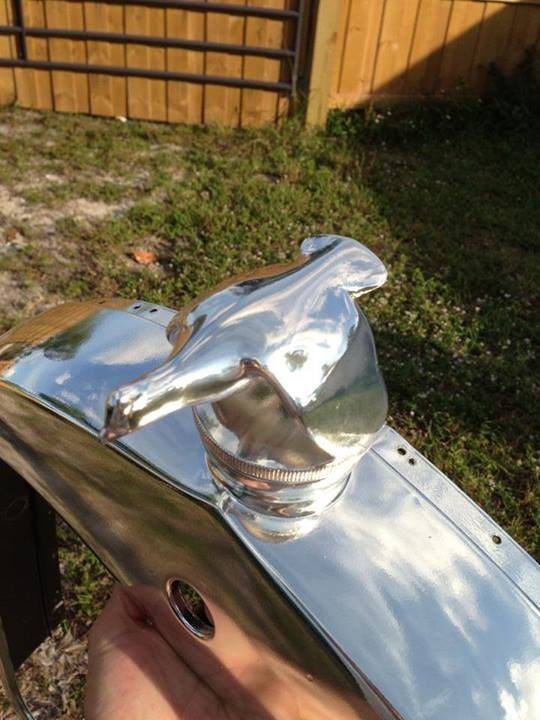 Model A chrome-finishing project