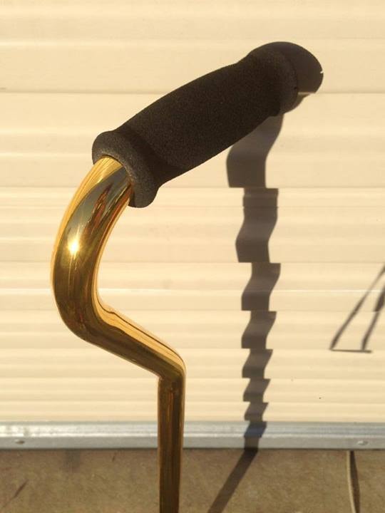 Custom chrome-finished piece from the original portfolio