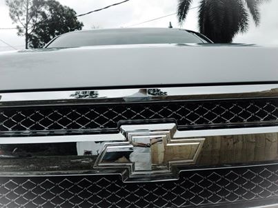 Chevrolet chrome-finishing project